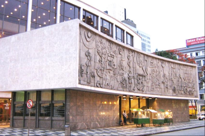 Fachada do Teatro Gua