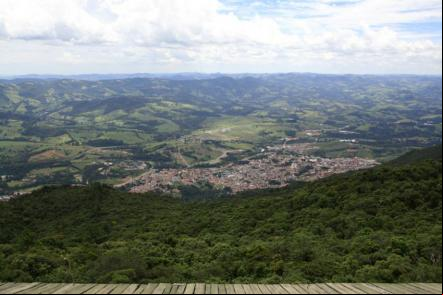 Vista parcial de Extrema - Foto: Setur-Mg- Sergio Mour