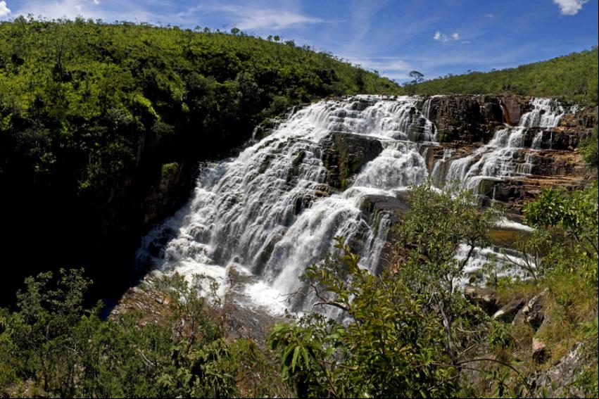 Catarata do Rio dos Couros - Foto: Silvio Quirino-Goias Turismo