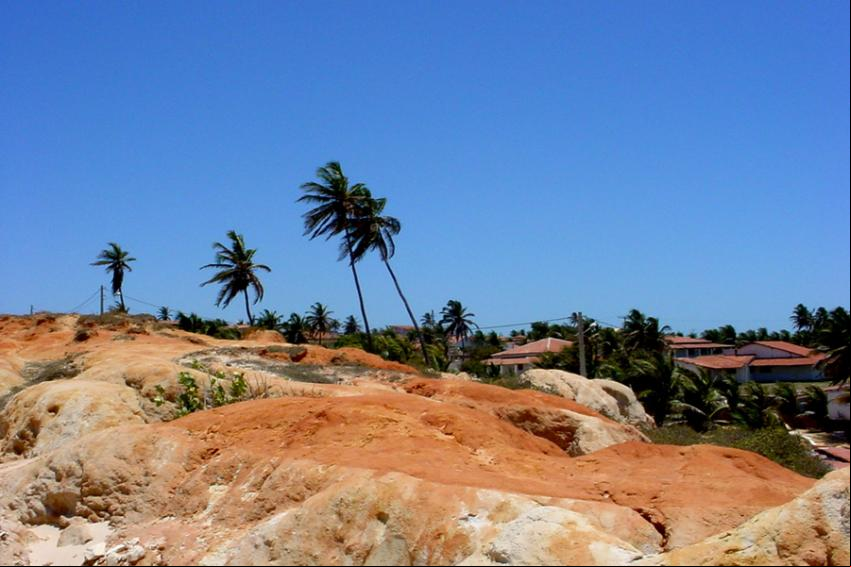Morro de areias coloridas - Foto: Luiz Nazareno de Souza (Licen