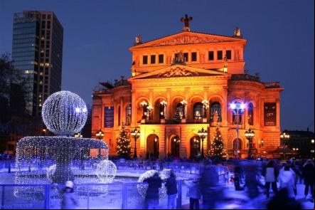 Alte Oper  (Antiga ópera) - Foto: Thomas Wolf (Licença-cc-by-sa-3.0)