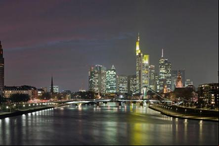 Centro financeiro de Frankfurt- Foto: Mylius (Licen