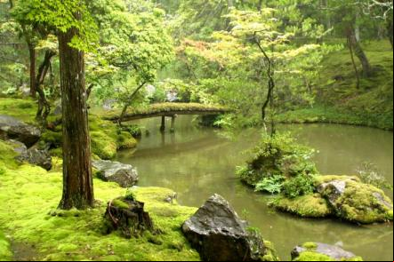 Lagoa Saihoji Kokedera - Foto: Ivanoff commonswiki(Licenca-cc-by-sa-3-0)